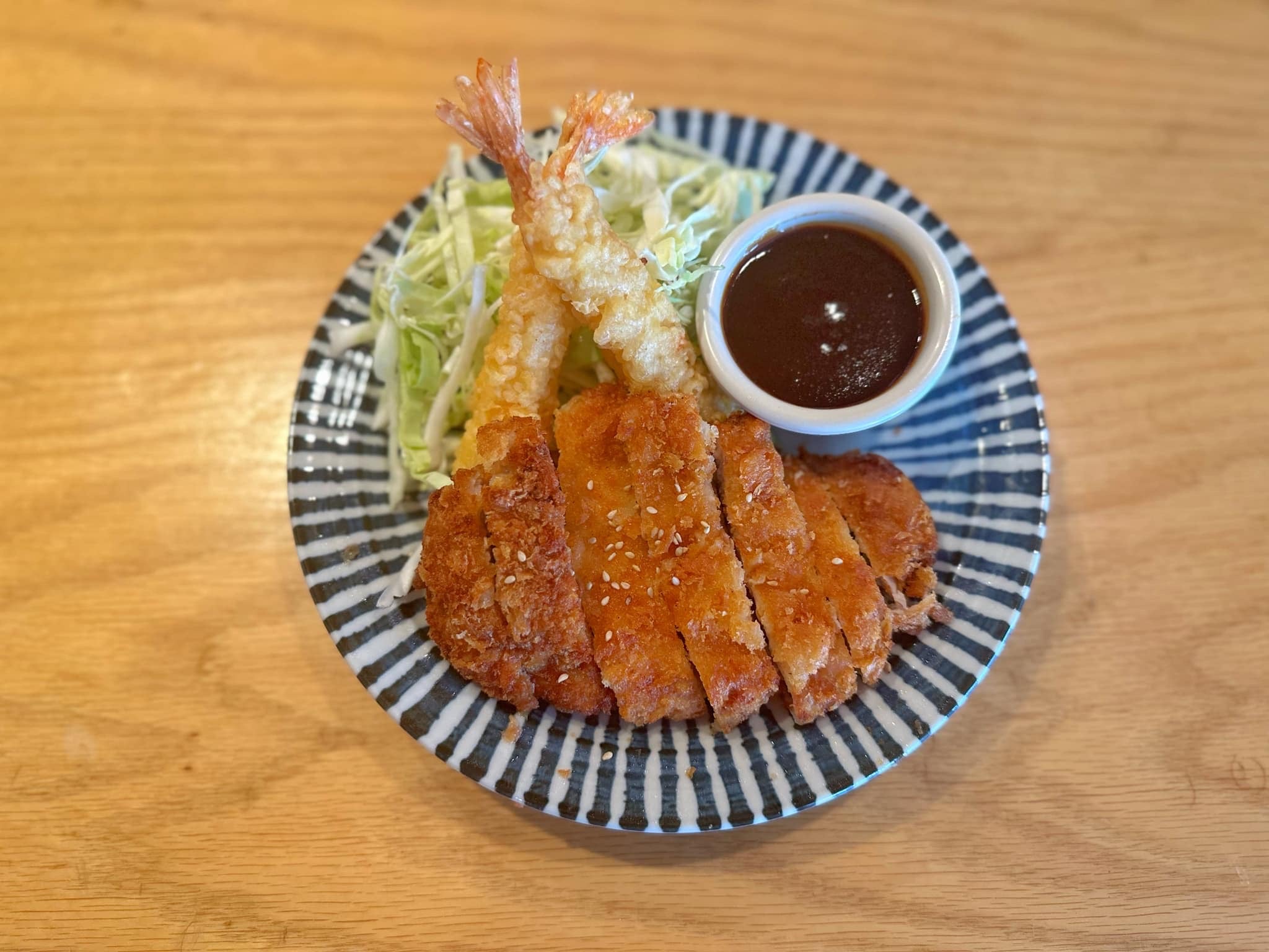 SET PORK + SHRIMP KATSU