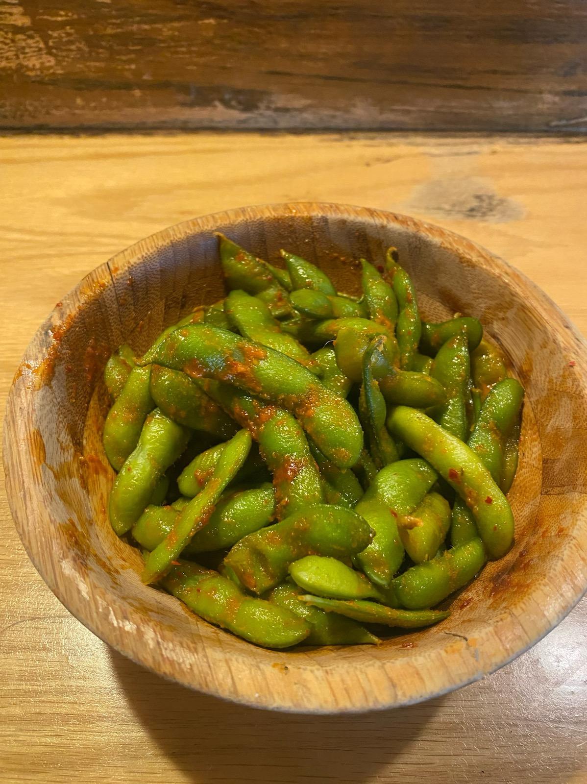SPICY EDAMAME